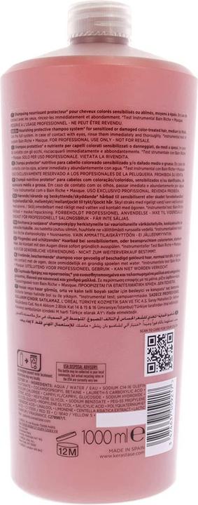 Produktbild Kérastase Chroma Absolu Bain Riche Chroma Respect 1000ml (1000 ml, Flüssiges Shampoo)