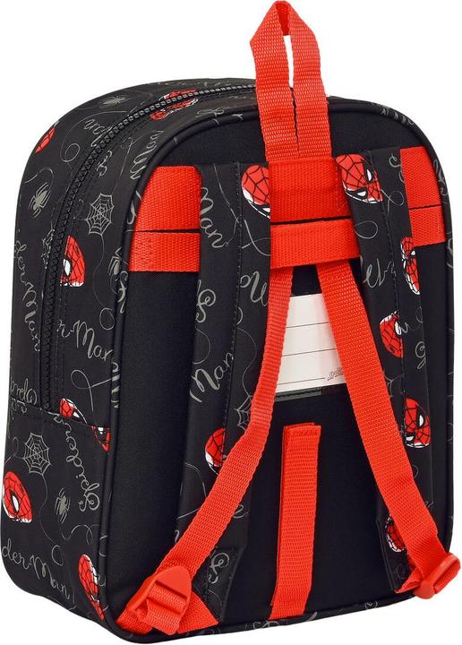 Produktbild Spiderman Kinderrucksack Spider-Man Hero Schwarz 22 x 27 x 10 cm
