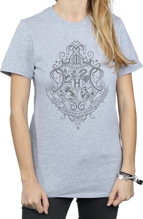 Produktbild Hogwarts Draco Dormiens Crest TShirt (S)