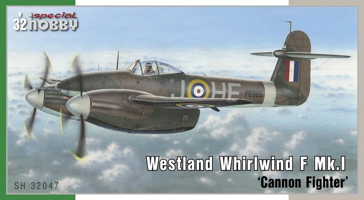 Actual product image Special Hobby Westland Whirlwind Mk.I 'Cannon Fighter