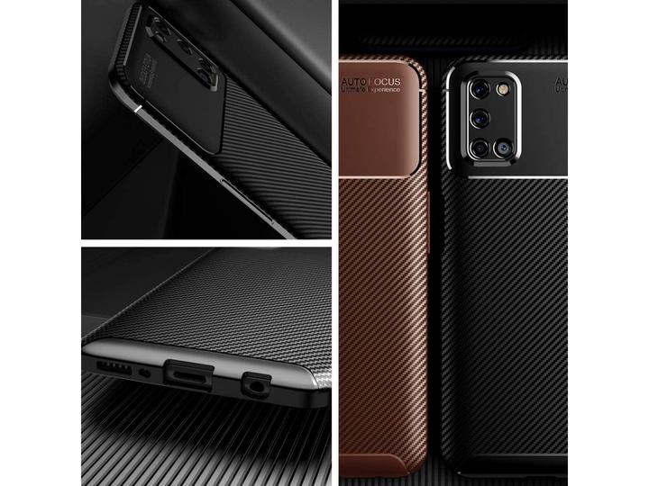 Immagine prodotto Screenguard Custodia Oppo A52 / A72 Cover Carbon Design TPU (Oppo A52, Oppo A72)