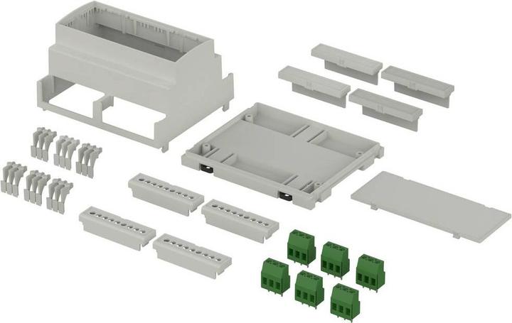 Produktbild Bopla CombiNorm-Control CNC 105.0 SET Hutschienen-Gehäuse 107 x 90 x 65.30 ABS (Gehäuse)