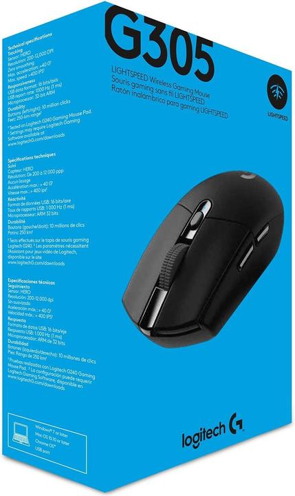Produktbild Logitech G G305 Lightspeed (Kabellos)