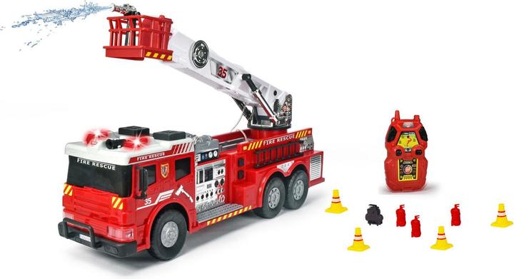 Produktbild Dickie Feuerwehrauto mit Leiter und Wasserbrause