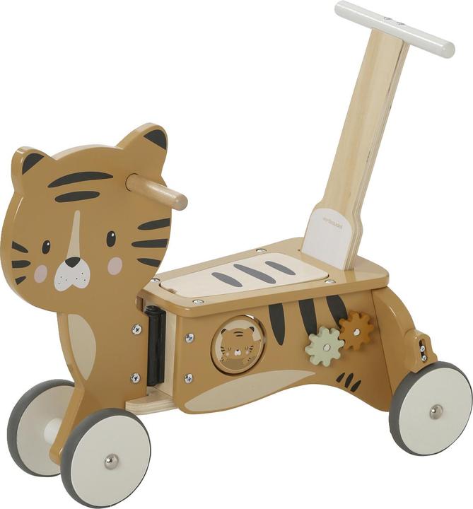 Actual product image Vertbaudet Baby 2-in-1 slide/learner trolley, wood FSC