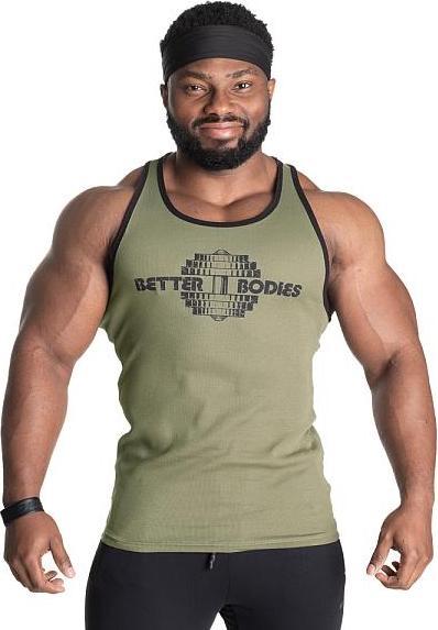 Actual product image Better Bodies Dumbbell T-Back - Washed Green (M)