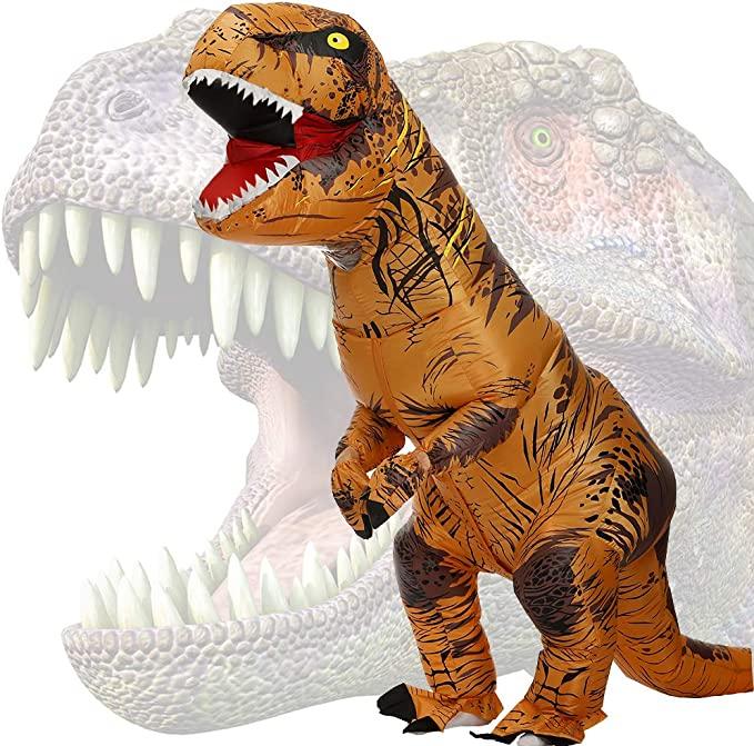 Immagine prodotto I Am Creative Costume gonfiabile da dinosauro T-Rex 160-170cm (Taglia unica)