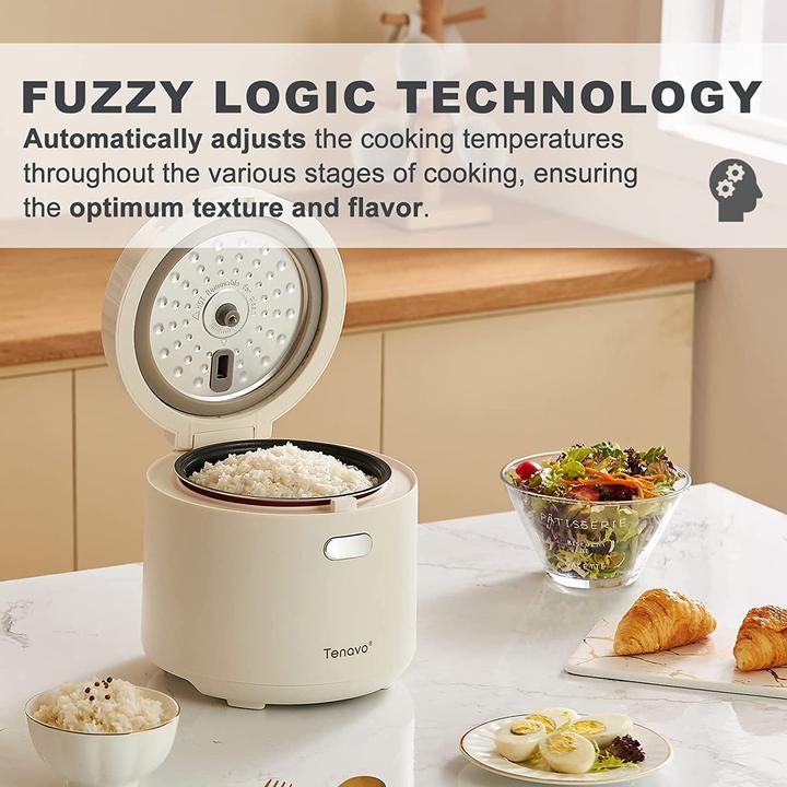 Actual product image Tenavo Mini rice cooker