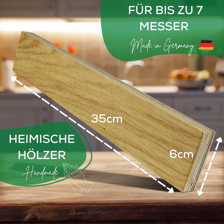 Produktbild Thiru Magnetleiste für Messer, Nussbaum