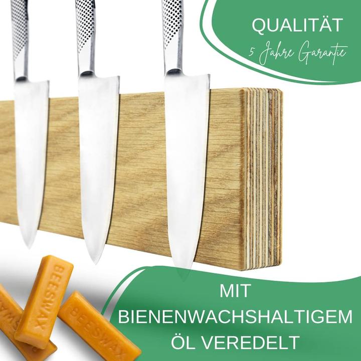 Produktbild Thiru Magnetleiste für Messer, Nussbaum