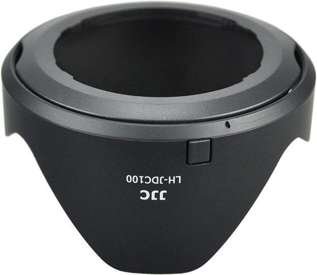 Actual product image JJC LH JDC100 zonnekap (Canon LH DC100 + Canon FA DC67B filter adapter ring)