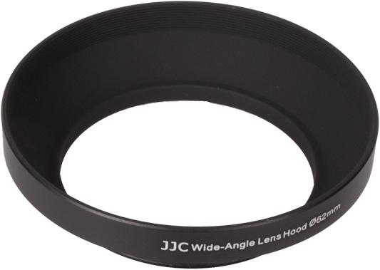 JJC Metalen Zonnekap voor Groothoeklenzen 62mm