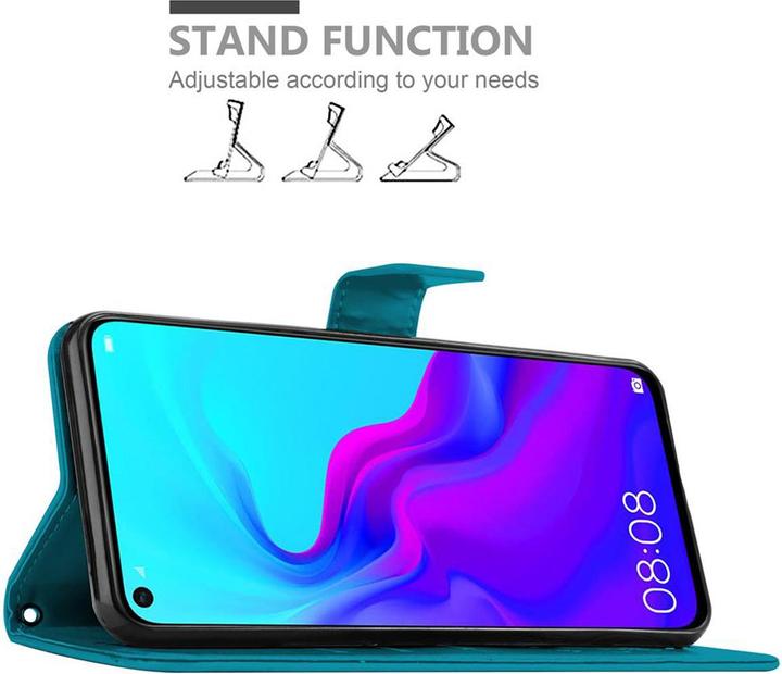 Image du produit Cadorabo Couverture du livre de fleurs (Huawei Nova 4)