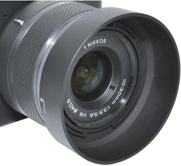 Actual product image JJC HN N101 Nikon Zonnekap (LN N101)