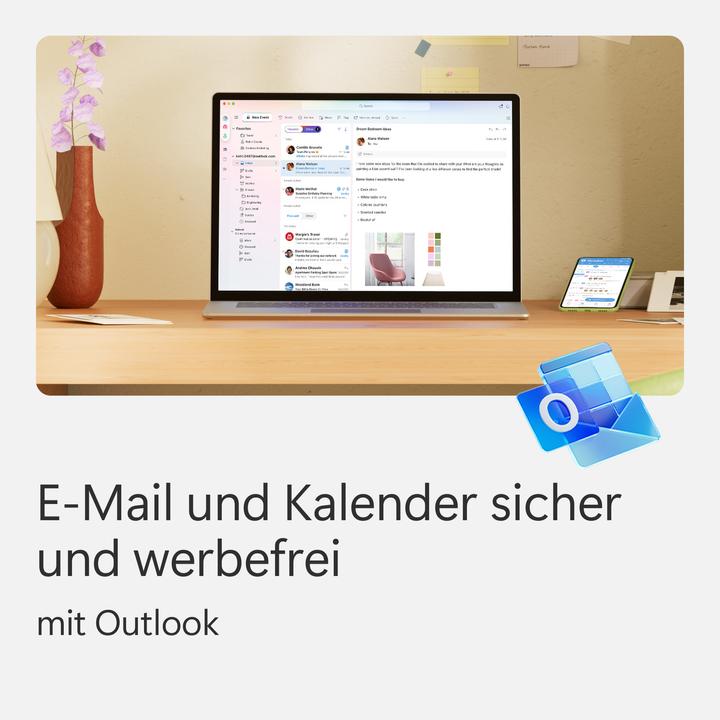 Produktbild Microsoft 365 Personal (Deutsch) (1 User, 12 Monate)