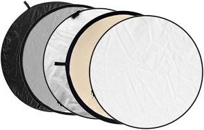 Immagine prodotto Godox Riflettore 5 in 1 Soft Gold, Silver, Black, White, Translucent 60 cm (60 cm)