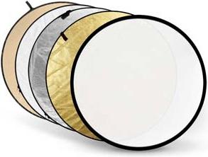 Produktbild Godox 5 in 1 Reflexionsschirm Gold, Silber, Soft Gold, WeiÃ, Transparent 80cm (80 cm)