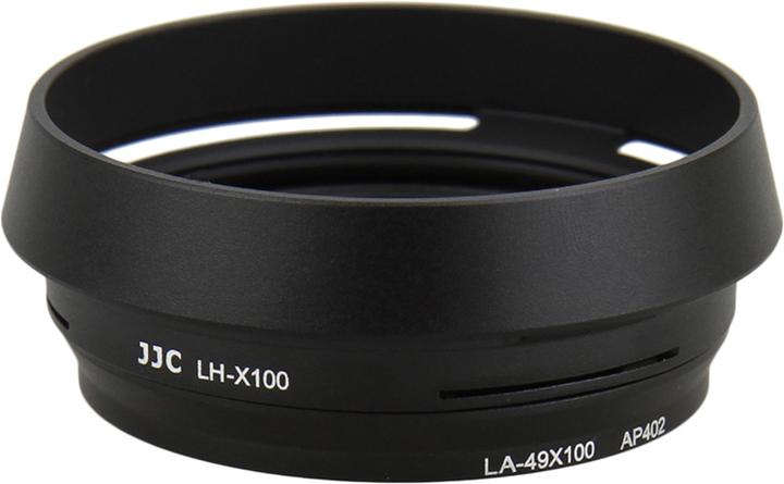 Actual product image JJC LH JX100 Fuji Zonnekap Zwart