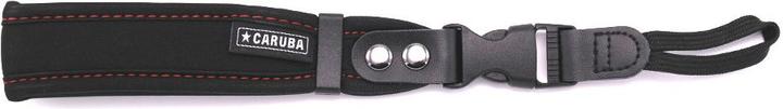 Actual product image Caruba Neoprene wristband (black + red)