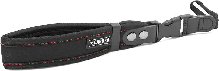Actual product image Caruba Neoprene wristband (black + red)