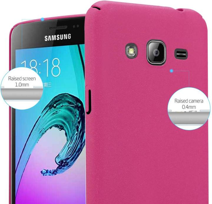 Image du produit Cadorabo Couverture rigide Frosty Cover (Samsung Galaxy J3 (2016))
