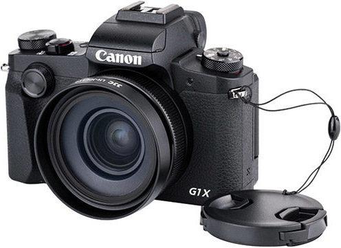 Actual product image JJC Canon G1X MarkIII Zonnekap