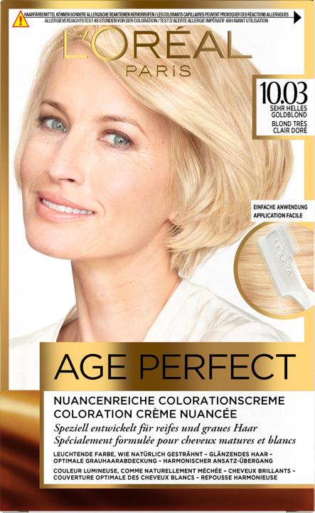 Produktbild L'Oréal Paris Age Perfect Hc (45361 Sehr Helles Goldblond)