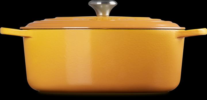 Image du produit Le Creuset Cocotte Signature ovale 31 cm Nectar (31 cm, Cocotte + faitout, Fonte)