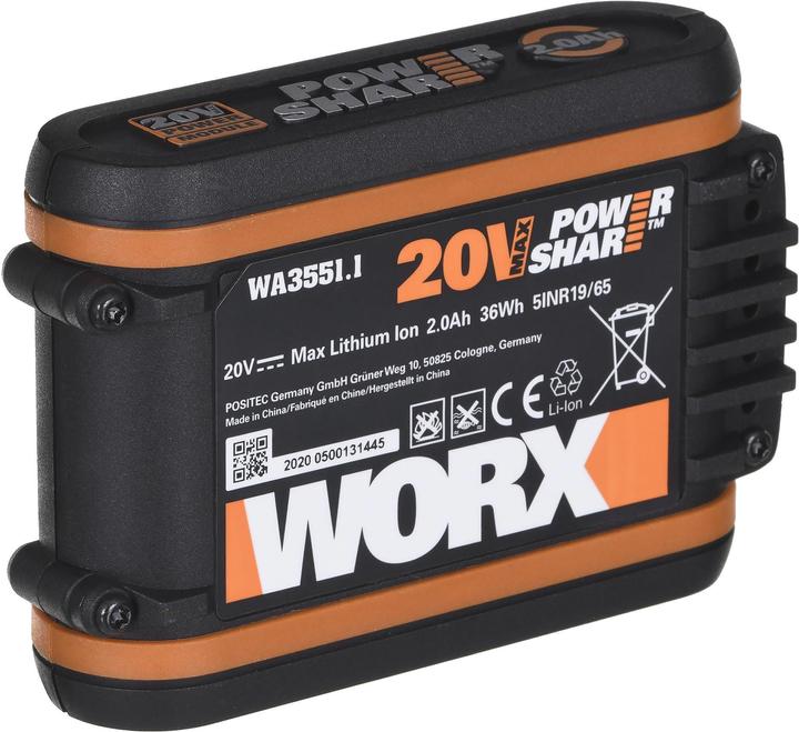 Actual product image Worx WG620E.2 (Rechargeable battery operated)