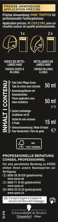 Actual product image Syoss Oleo Intense (4-18 Mocha brown)