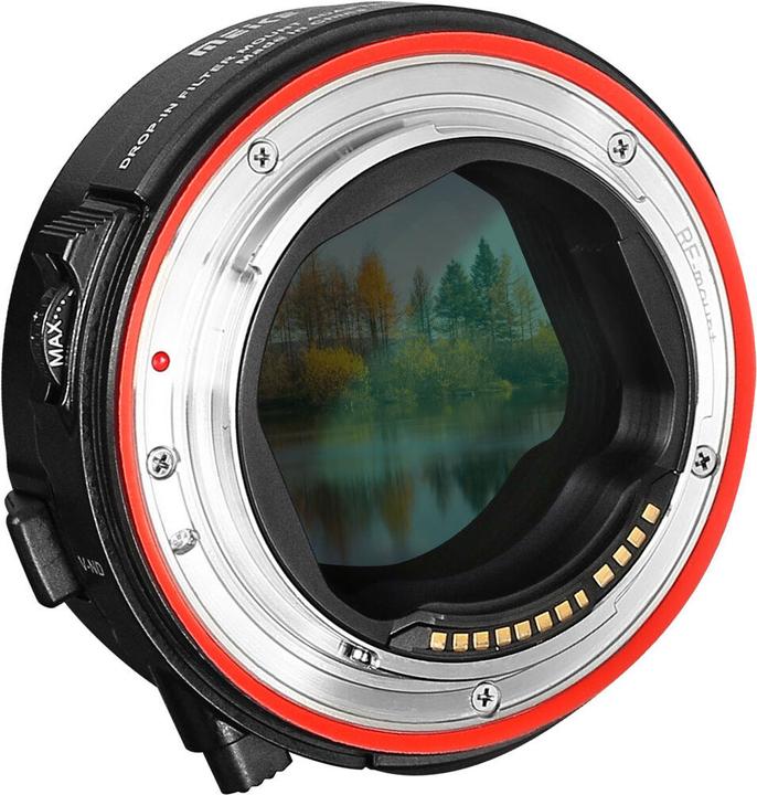 Produktbild Meike Drop in Filter Mount Adapter EF auf EOSR (mit variablem ND Filter)