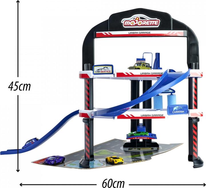 Immagine prodotto Majorette Garage urbano con 5 posti auto