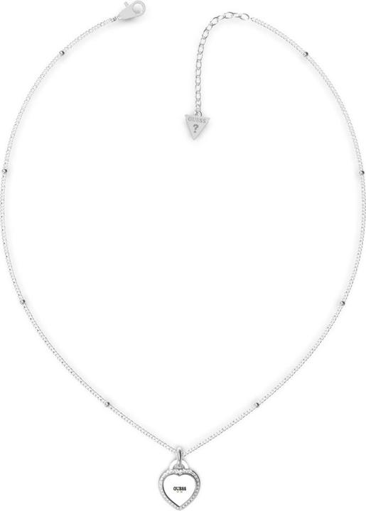Produktbild Guess Halskette mit Anhänger FINE HEART Edelstahl (Edelstahl, 42 cm)