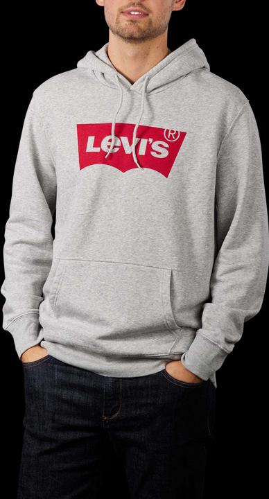 Actual product image Levis Lev's Hoodie heather grey (XL)