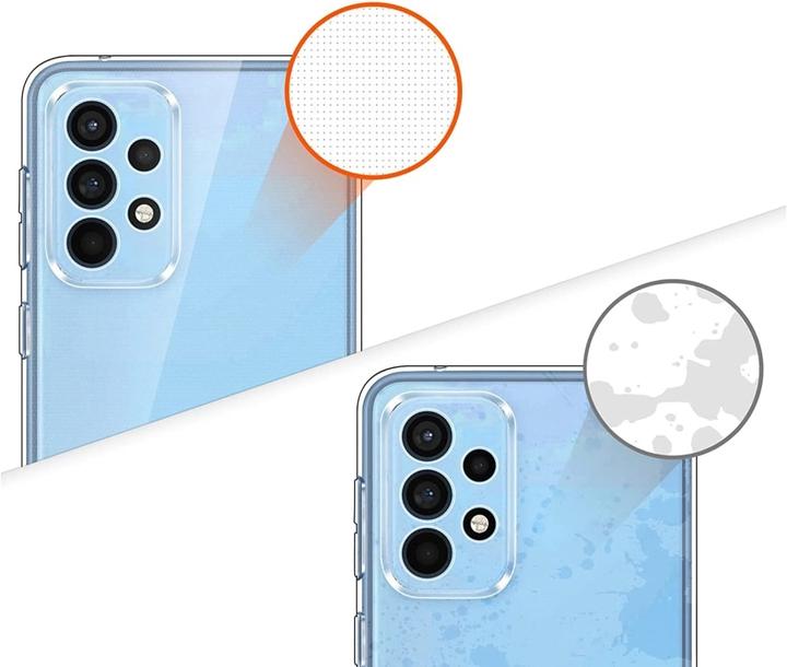 Immagine prodotto Screenguard Custodia trasparente in TPU flessibile (Samsung Galaxy A53 5G)
