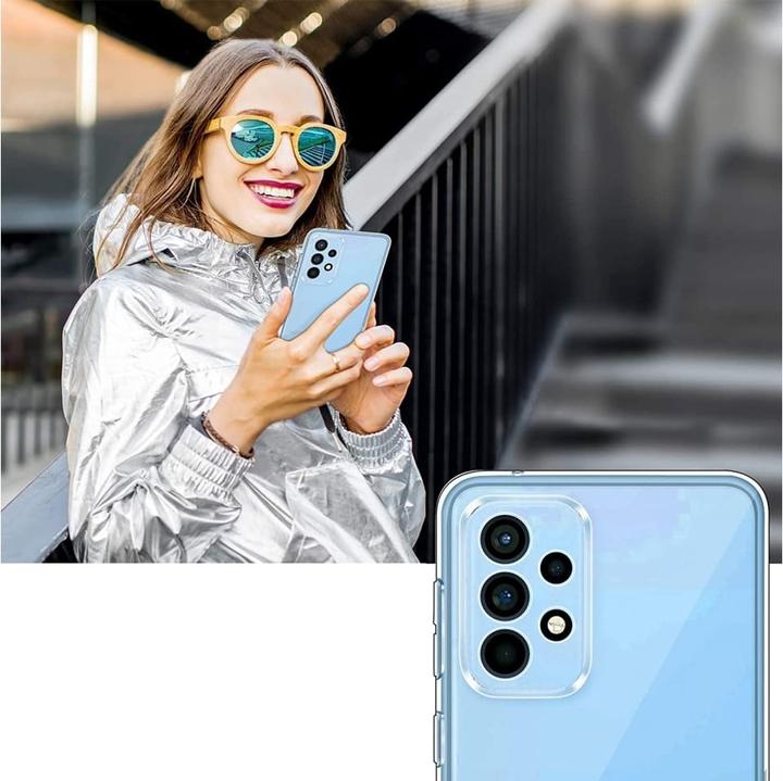 Immagine prodotto Screenguard Custodia trasparente in TPU flessibile (Samsung Galaxy A53 5G)