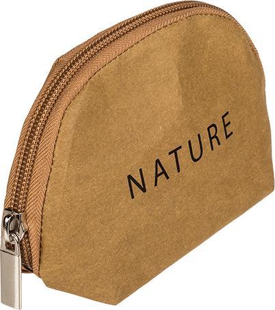 Produktbild Bekos Kleine Geldbörse Nature aus waschbarem Papier mit Reissverschluss