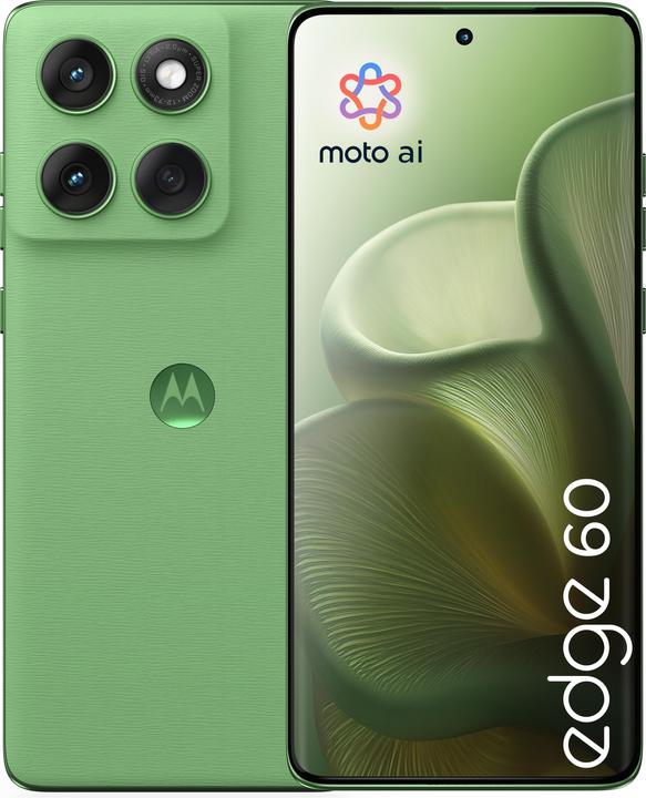 Actual product image Motorola edge 60 (256 GB, Shamrock, 6.67", Dual SIM, 5G)