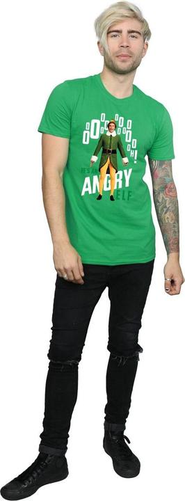 Actual product image Elf Mens Angry T-Shirt (XXL)