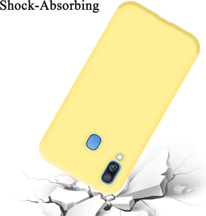 Image du produit Cadorabo TPU Liquid Silicone Case Cover (Samsung Galaxy A40)