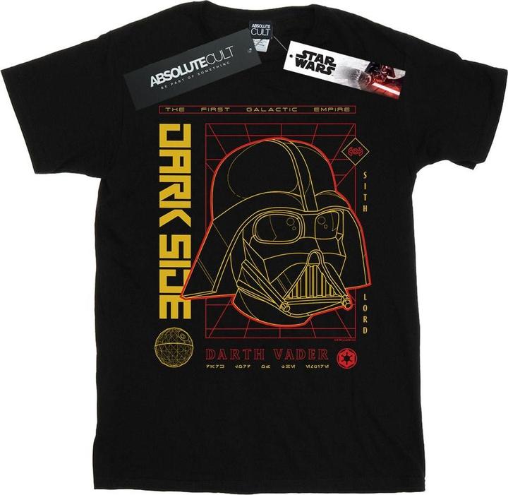 Star Wars Darth Vader Dark Grid TShirt Jungen