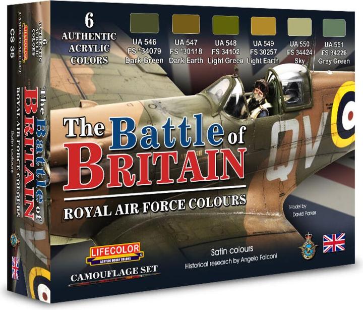 Image du produit Grundig Battle Of Britain, Royal Air Force Colors 6 x 22 ml