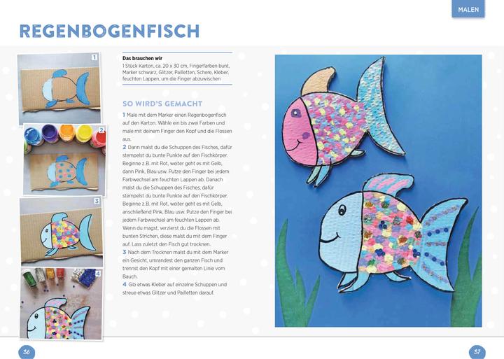 Actual product image My colourful colour fun - children paint with finger paints