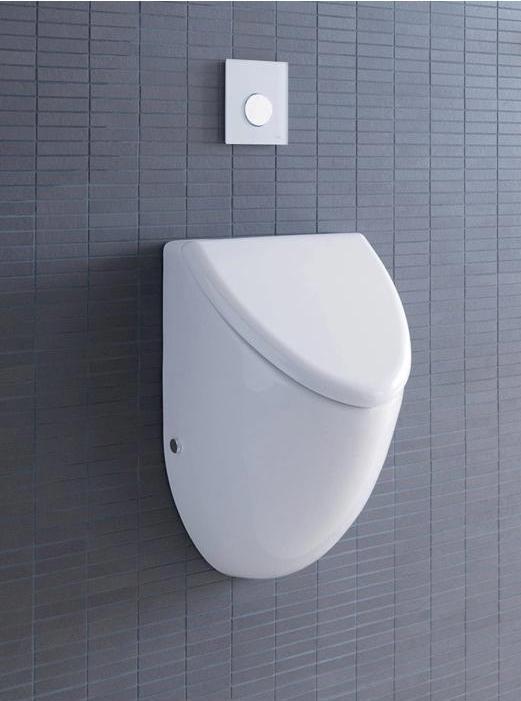 Produktbild Duravit Urinal Fizz fr Deckel Zulauf hinten Ablauf hinten wei 0823350000