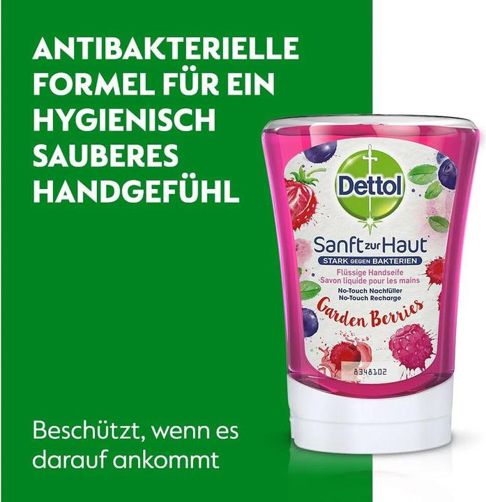 Image du produit Dettol Pas touche (Savon liquide, Recharges, 250 ml)