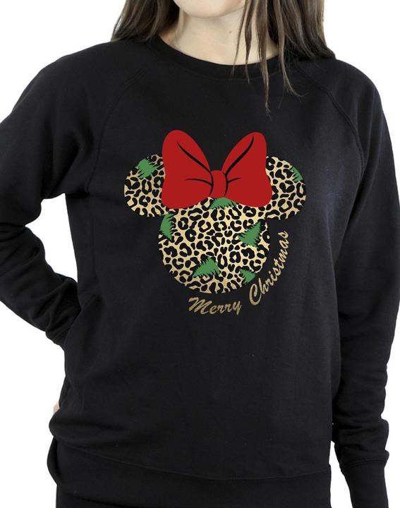 Produktbild Disney Minnie Mouse Leopard Christmas Sweatshirt (L)