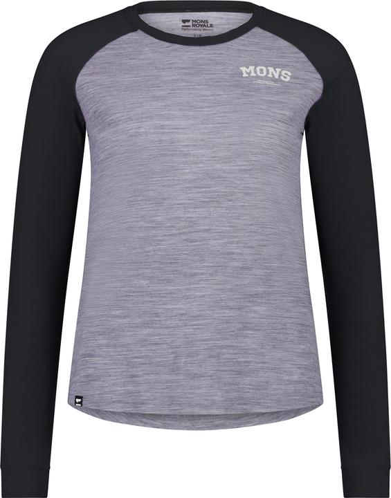 Actual product image Mons Royale Icon Merino Air-Con Raglan (L)