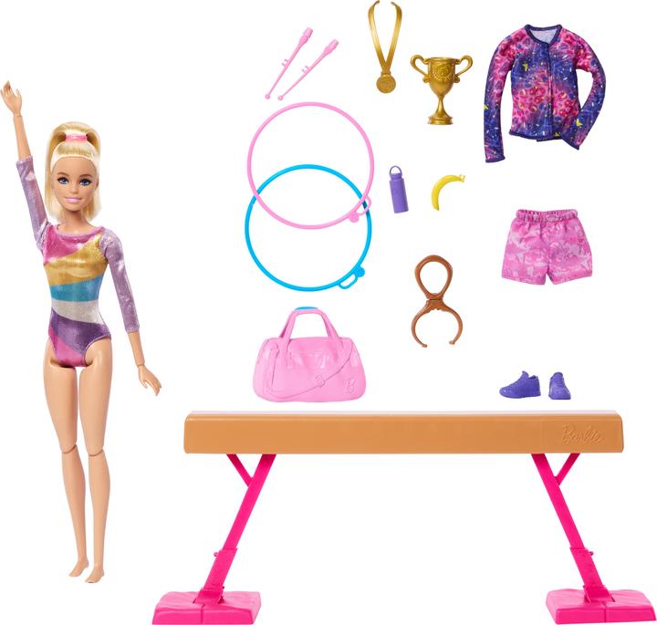 Immagine prodotto Barbie Carriera Aggiorna il playset della ginnastica