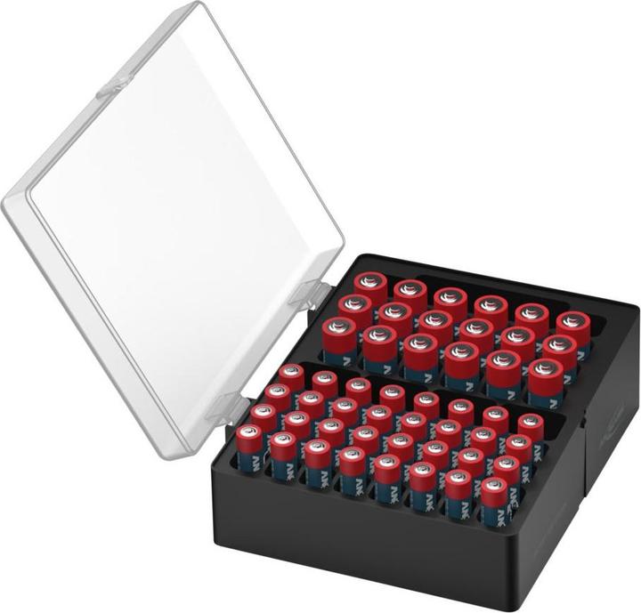 Actual product image Ansmann Alkaline battery Micro AAA / LR03 & Mignon AA / LR6 box of 52 (52 pcs., AA, AAA)