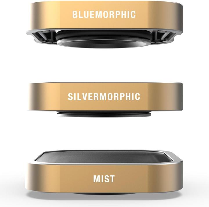 Actual product image PolarPro GoPro Hero 9, 10 & 11 3-Pack Mist(1/4), BlueMorphic and SilverMorphic (32.40 mm, Effect filter, 32.40 mm)